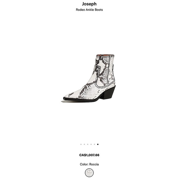 JOSEPH Rodeo Ankle Boots - Picture 8 of 13